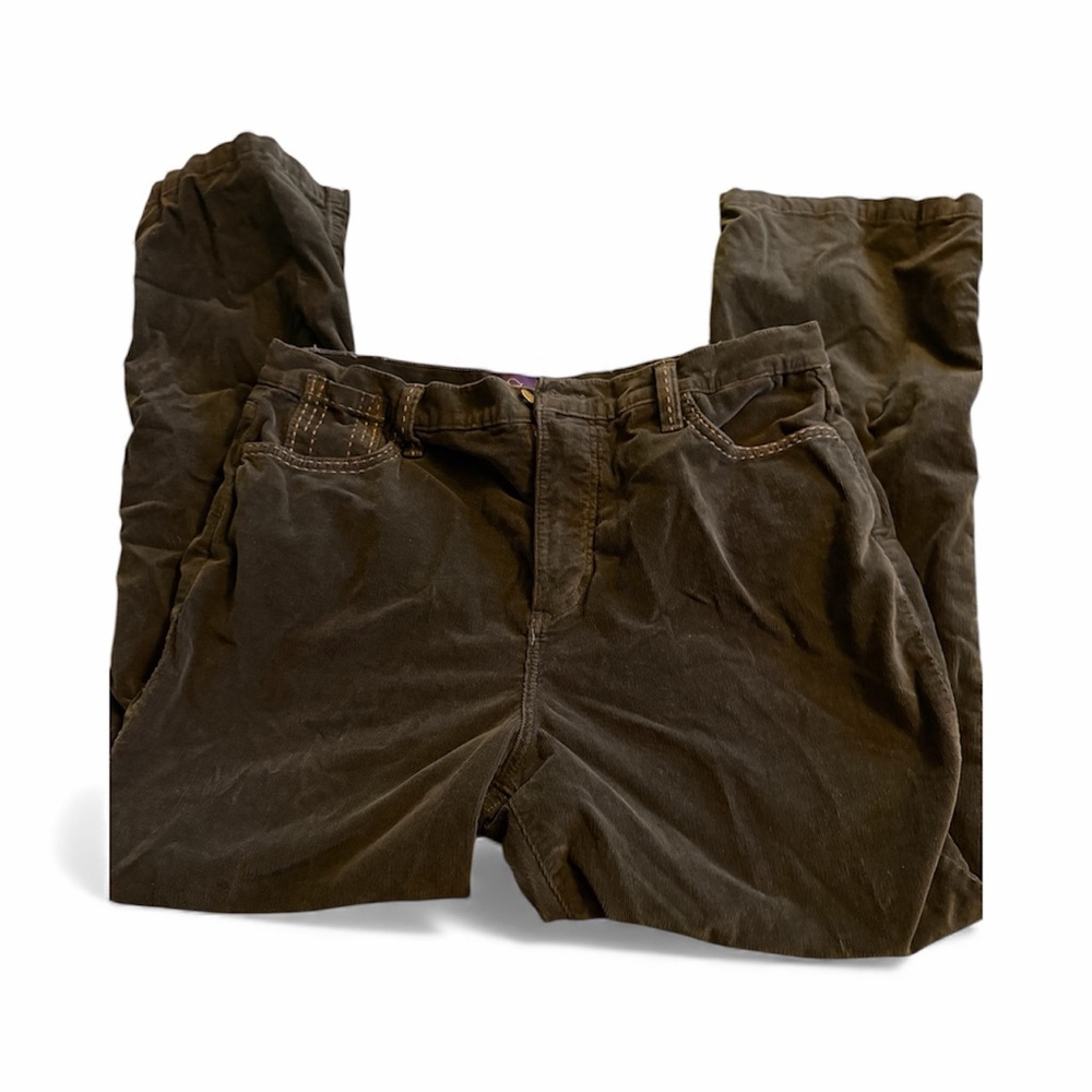 Not your Mothers Classic Boot Cut Women's Jeans in Deep Brown size 16